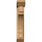 Ekena Millwork Merced Slat Rough Sawn Bracket w/ Offset Brace, Western Red Cedar, 6"W x 24"D x 32"H BKT0604X24X32MRC06RWR - alternate 3